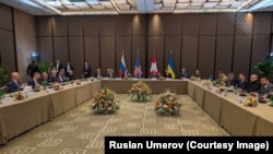 Під час тристоронніх переговорів України, США, Росії в Женеві, 17 лютого 2026 року