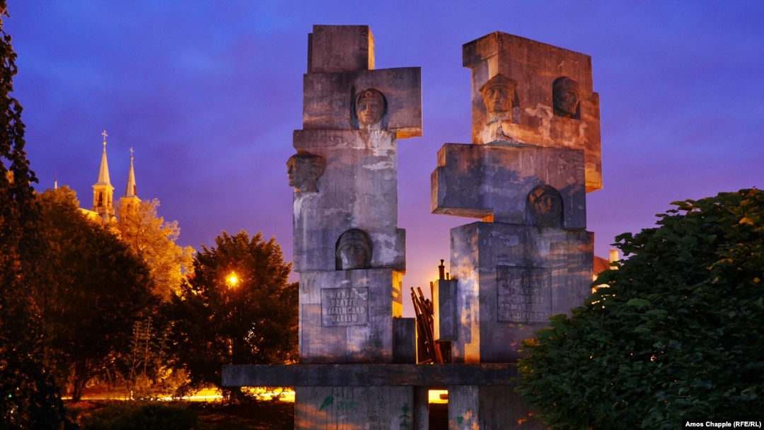 The Brzeg monument was the 24th Soviet memorial to be demolished since March