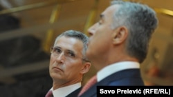 Jens Stoltenberg i Milo Đukanović