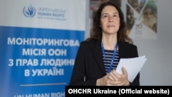Глава Мониторинговой миссии ООН по правам человека в Украине Матильда Богнер
