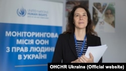 Глава Мониторинговой миссии ООН по правам человека в Украине Матильда Богнер
