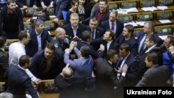 Ілюстративне фото. Українські політики нерідко з’ясовують стосунки за допомогою кулаків