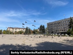 На Соборній площі Слов'янська