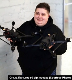 Військова волонтерка Ольга Палькова-Свірчевська