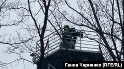 Приватна ППО, кулемет М-2 «Браунінг» на турелі