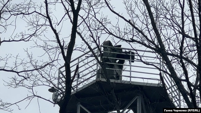Приватна ППО, кулемет М-2 «Браунінг» на турелі