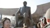 Monument To Kazakh President Unveiled In Almaty