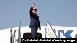 داکتر عبدالله عبدالله رئیس پیشین اچرائیه حکومت مخلوع افغانستان