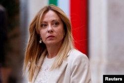 Прем'єрка Італії Джорджа Мелоні в палаці Кіджі в Римі, Італія, 26 лютого 2026 року