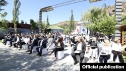 Armenia -- The Hayrenik party led by former National Security Service Director Artur Vanetsian holds a founding congress, Yerevan, May 31, 2020.