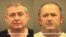 U.S. authorities say that Ukrainian-born Lev Parnas (left) and Belarusian-born Igor Fruman were at Dulles airport outside Washington.