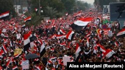 Антыамэрыканскі пратэст у Багдадзе, 24 студзеня 2020