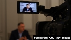 ალან გაგლოევი, პრესკონფერენციაზე