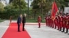 Albania -- Member of tripartite Presidency of Bosnia and Herzegovina Sefik Dzazefovic and Albanian president Ilir Meta, in Tirana, October 5, 2020.