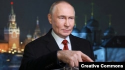 Владимир Путин. Коллаж