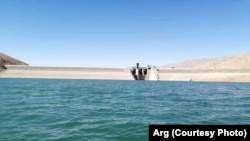 The Kamal Khan Dam in southwestern Afghanistan.