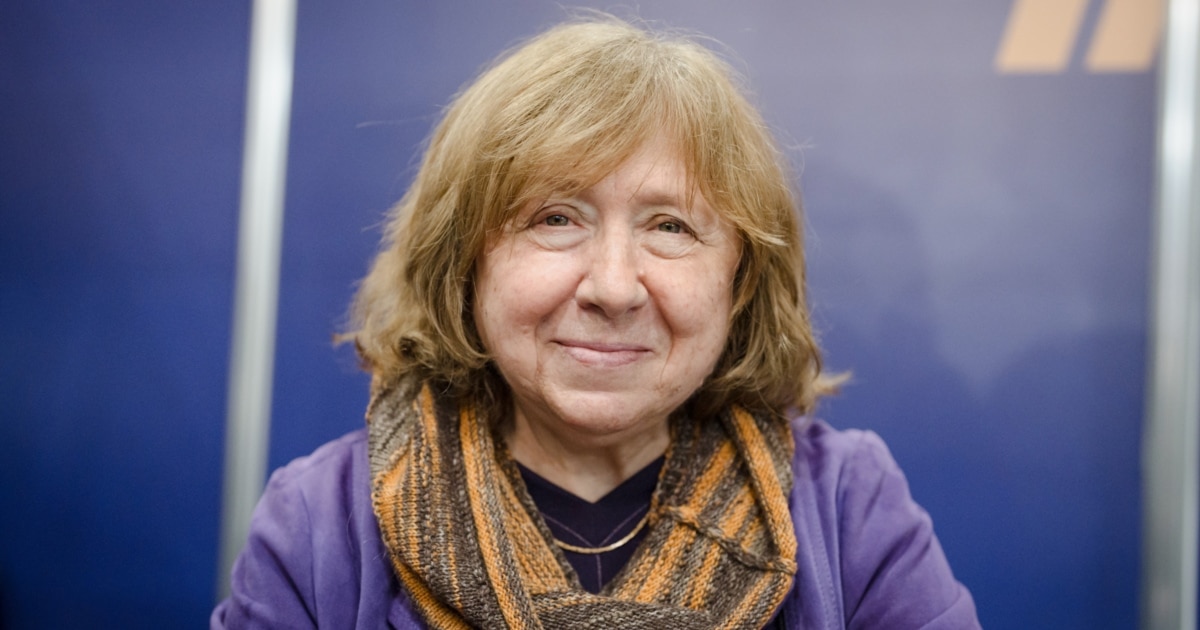'Chernobyl Will Always Be With Us,' Says Nobel Prize–Winning Author Alexievich