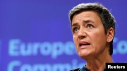 Evropska povjerenica za tržišno natjecanje Margrethe Vestager 