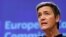 European Competition Commissioner Margrethe Vestager (file photo)