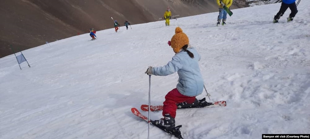 This girl will not get a chance to learn to ski in Afghanistan.