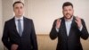 Leonid Volkov (right) and Ivan Zhdanov are both currently living abroad, accused of crimes they say are part of a campaign to crush their activism.