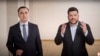 Leonyid Volkov és Ivan Zsdanov egy, 2021. április 18-án közzétett videofelvételen
