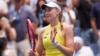 Елена Рыбакина US Open жарысында. Нью-Йорк. 9 қыркүйек 2026 жыл.