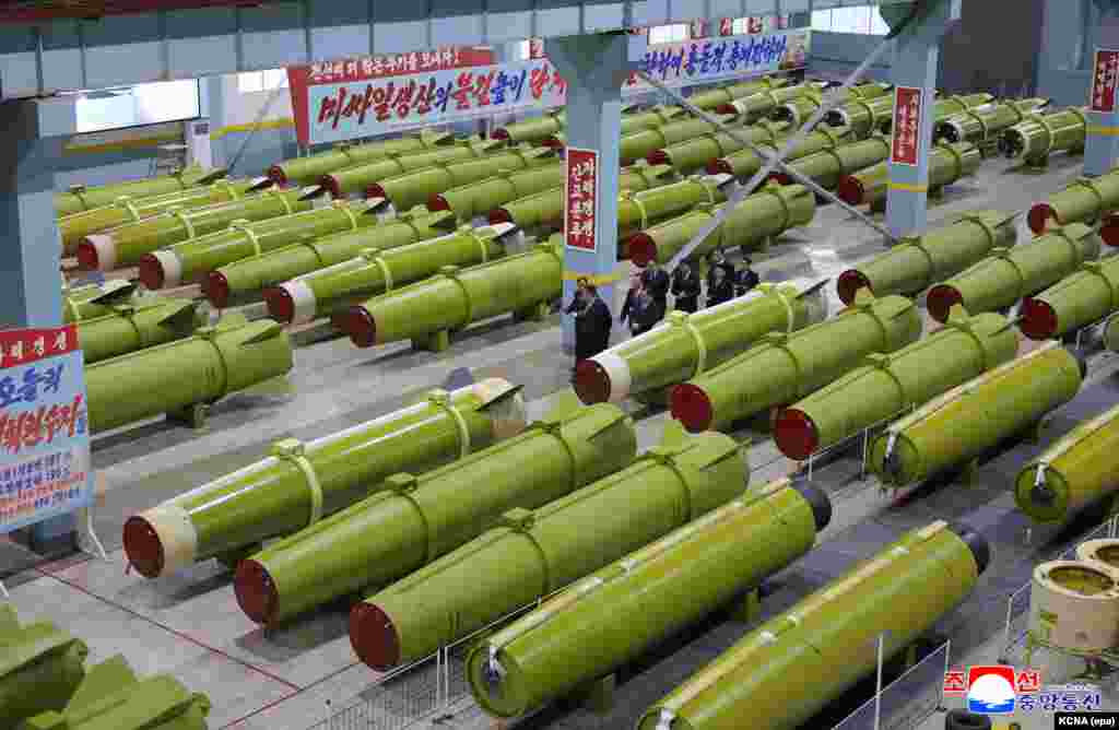 A photo released in December 2025 showing a missile production facility in North Korea that appears to include KN-23 missiles.According to the ISW, recent reports that Russia has returned to using North Korean projectiles may indicate it is “testing the missiles" after working with Pyongyang to improve them over the past year.