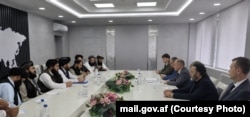 Дэлегацыя талібаў у Міністэрстве прамысловасьці Беларусі, 19 жніўня 2026