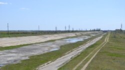 Северо-Крымский канал в районе Красноперекопска. Крым, архивное фото