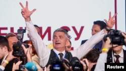 სერბეთის საპარლამენტო არჩევნებში გამარჯვებული მოძრაობის, „სტუდენტური სიის" საარჩევნო სიის პირველი ნომერი ილია სრდანოვიჩი