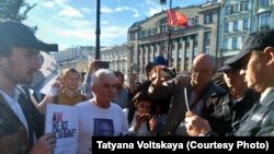 Акция в Санкт-Петербурге, 23 июня 2019 года 