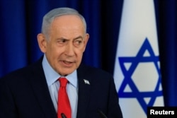 Israeli Prime Minister Benjamin Netanyahu