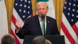 سخنرانی دونالد ترامپ در «اتاق شرقی» کاخ سفید. چهارشنبه ۲۷ اسفند (شامگاه سه‌شنبه به وقت محلی)