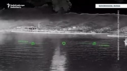 Ukraine Says It Struck Russian Missile Carrier In Novorossiisk, Drilling Rig Near Crimea