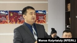 Kazakhstan - Serikzhan Bilash, unregistered Real Atajurt activist. Almaty, 4 March 2020