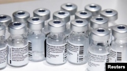 Canada - Empty vials of the Pfizer-BioNTech coronavirus disease (COVID-19) vaccine are seen at The Michener Institute, in Toronto. 