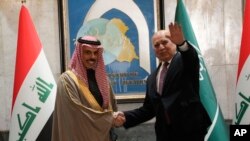 د عراق د بهرنيو چارو وزير فواد حسين له خپل سعودي سيال سره