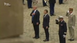 Трамп з дружиною прибули до Парижа (відео)