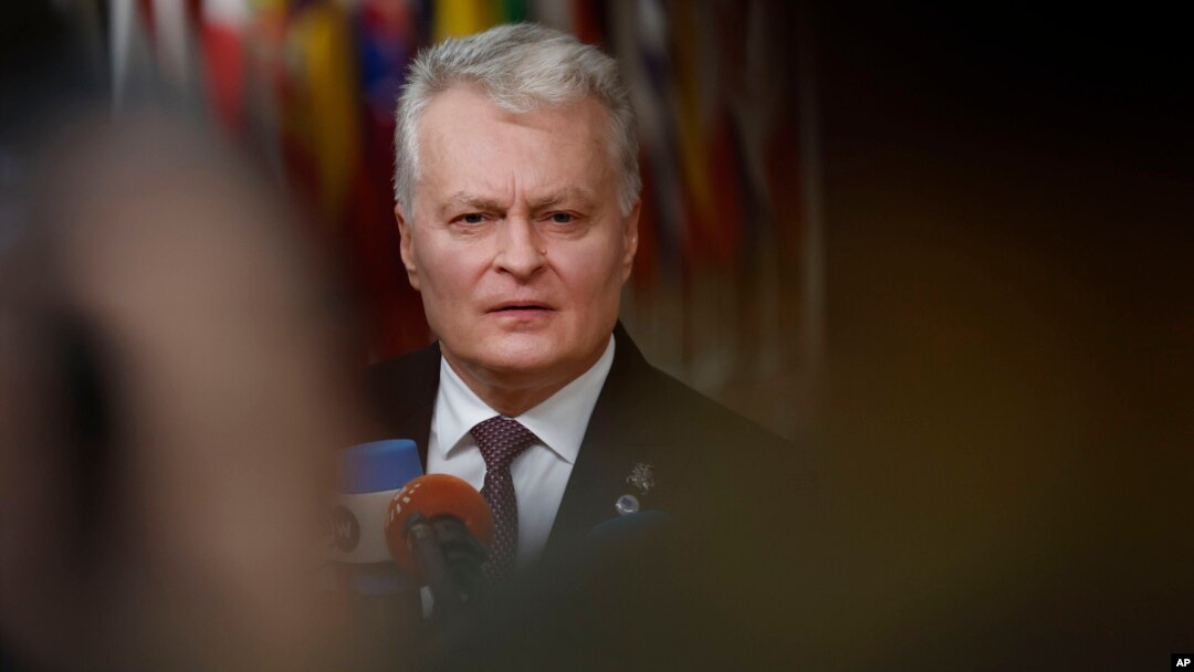 Președintele lituanian Gitanas Nausėda spune că „decizia istorică” a fost luată de Consiliul de Apărare al țării.