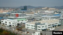 "Кэсон" индустриалдық аймағы, Солтүстік Корея. Көрнекі сурет.