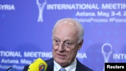 UN Special Envoy for Syria Staffan de Mistura