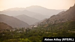 A view of Meghri, an Armenian town at the border with Iran (file photo).