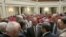 Депутати Партії регіонів під час пленарного засідання Верховної Ради України, 1 вересня 2009 року.