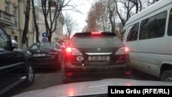 Număr neutru pentru șoferi din stânga Nistrului, pe străzile din Chișinău