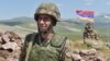 Вірменський військовий на прикордонному посту в Гегаркунікському районі, липень 2021 року