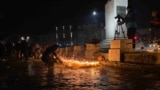 Light candles in Cetinje, Montenegro, after mass shuting, january 2. 2025. 