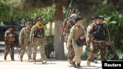 Афганские спецназовцы в провинции Кундуз, Афганистан, 22 июня 2021 года