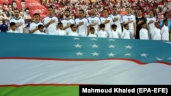 Cборная Узбекистана на Кубке Азии-2019.