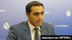 Ուրուգվայի առողջապահության փոխնախարար Խոսե Լուիս Սաչյանը զրուցում է «Ազատության» հետ, Մոնտեվիդեո, 29-ը մարտի, 2020թ.